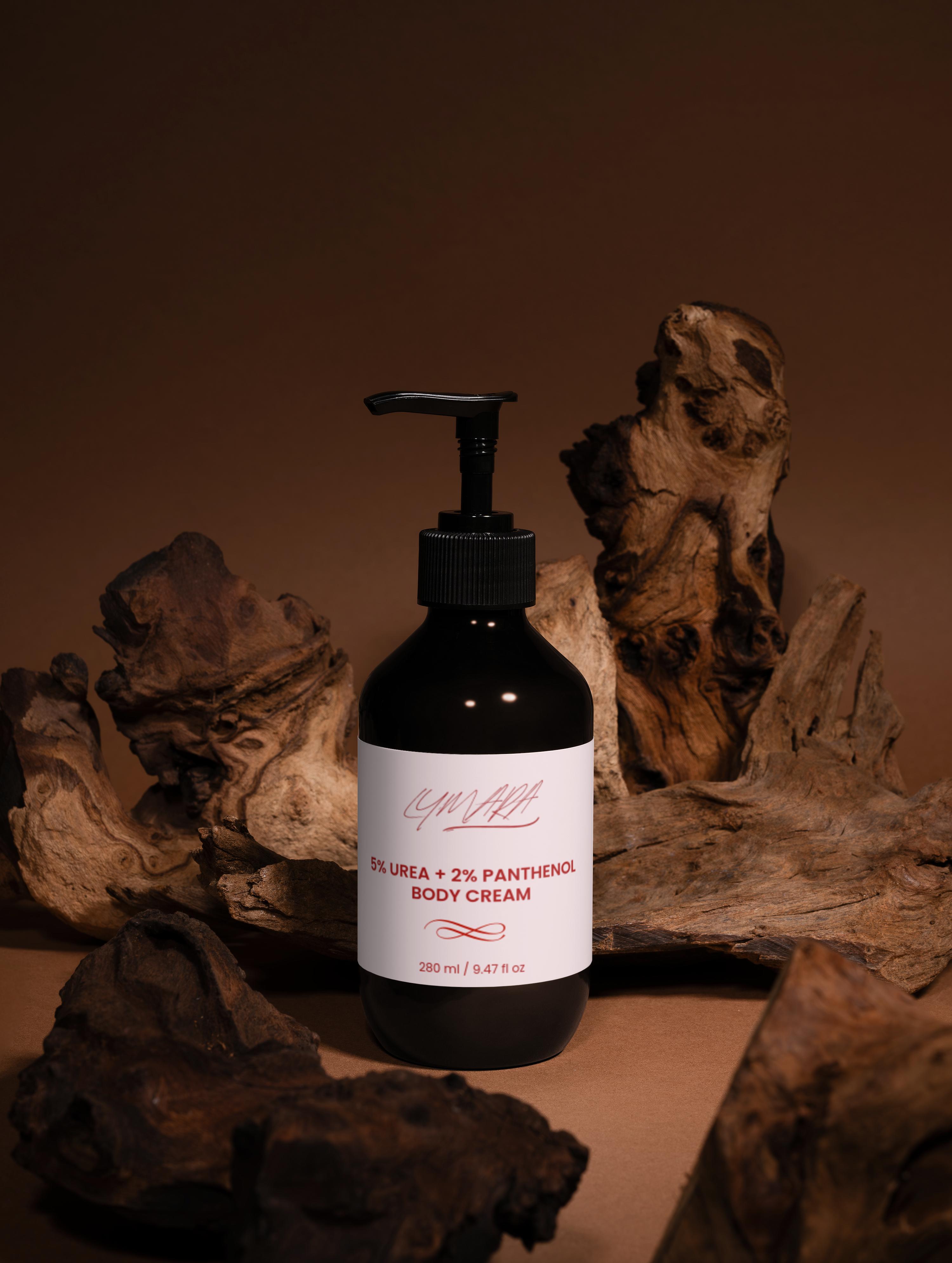 5% Urea + 2% Panthenol Body Cream
